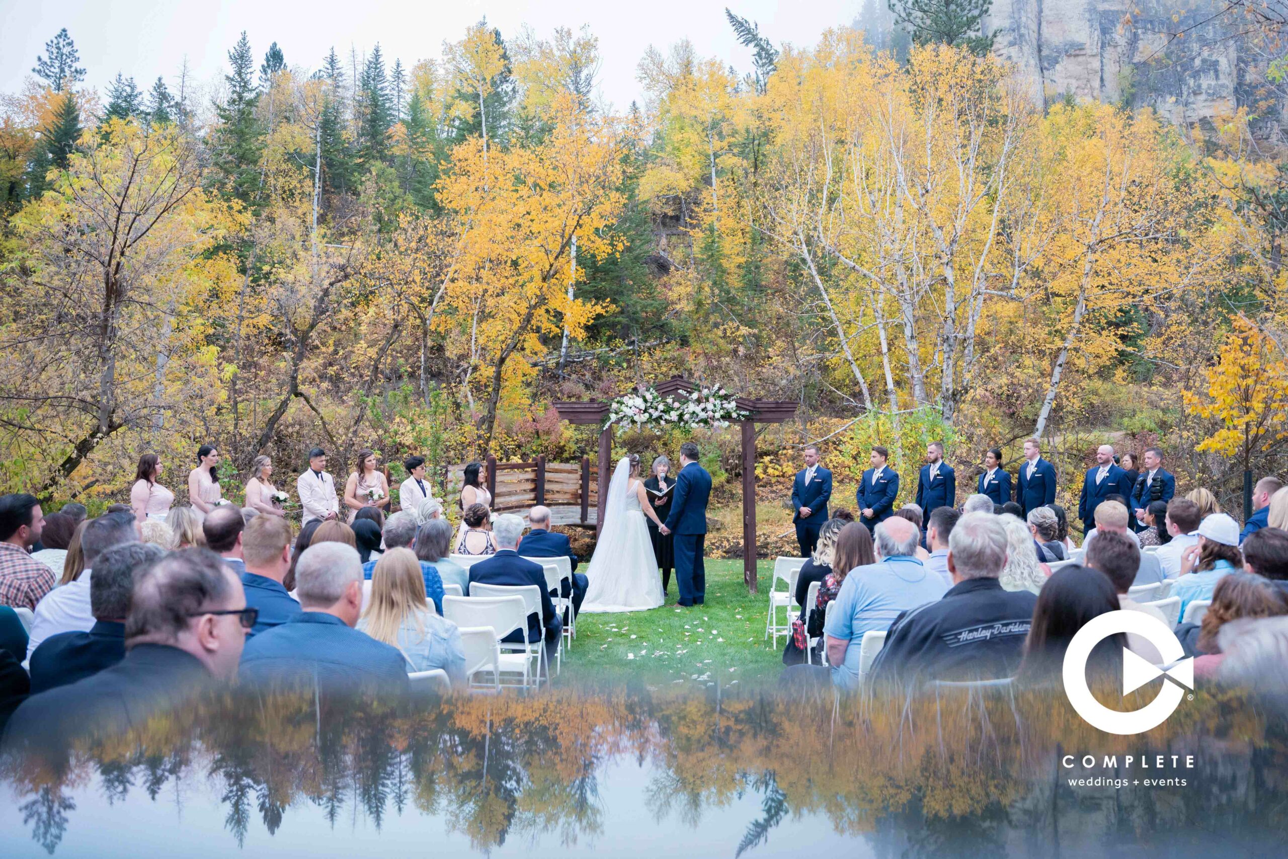 Spearfish Canyon Lodge wedding venue a destination wedding in paradise regardless of the season